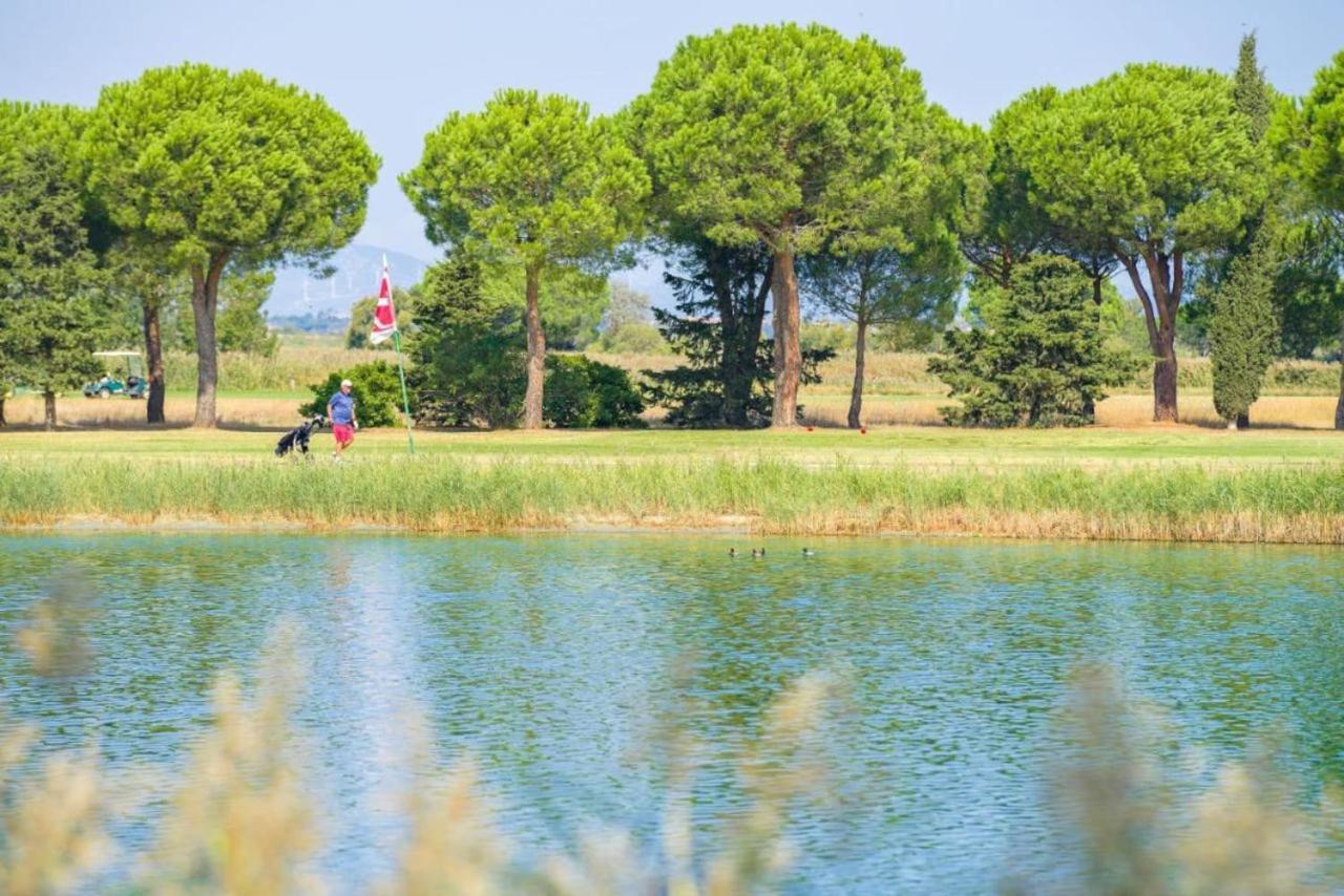 Saint Cyprien Golf View 2 Bedrooms Apartment , 900 M From The Beach Bagian luar foto