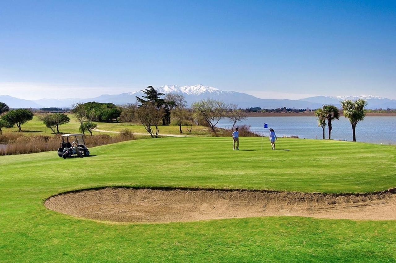 Saint Cyprien Golf View 2 Bedrooms Apartment , 900 M From The Beach Bagian luar foto